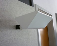 Brendel, Prisma, Wandleuchte, Designerleuchte, weiß, Metall, Leuchtstoff