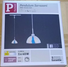 Paulmann URail Pendelleuchte Glocke schillernd halbtransparent