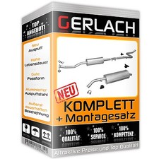 Auspuff für Citroen C2 1.4