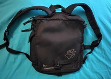 Alter Jack Wolfskin Commuter, Büro-, Laptop Rucksack, schwarz, defekt