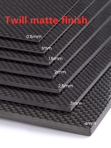 Carbon platte 2mm 5mm - carbon, 0,2mm