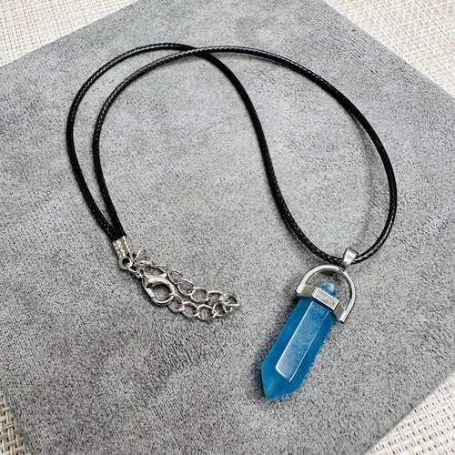 Halskette blauer - halskette, |