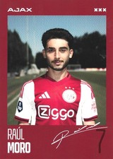 RAUL MORO-AJAX AMSTERDAM-SPANIEN-AUTOGRAMMKARTE-2025-2026-Neu