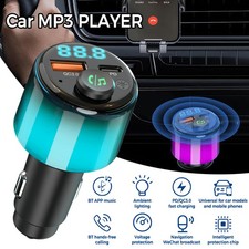 Bluetooth 5.4 FM Transmitter