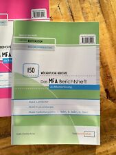 Das MFA Berichtsheft - mit 150