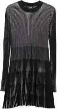 Desigual VEST_VENICE Schwarz Gr. M Damen Kleid Strickkleid UVP: 89,90€ (S/2807)