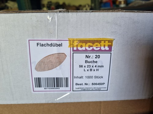 1000 flachdübel - 1000,