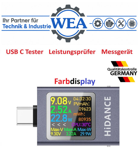 Usb tester meter messgerät - usb,