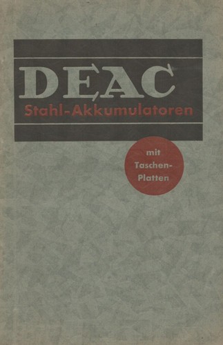Deac stahl akkumulatoren - deac, stahl-akkumulatoren