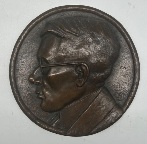 Bronze relief wandbild - bronze,