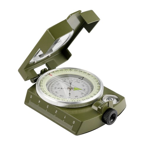 Armeekompass mit etui oliv - armeekompass,
