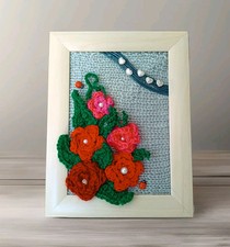 Blumenstrauß aus Wollblumen