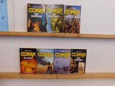 Conan Zyklus 7 Bände Der Marodeur Der Draufgänger Der Grosse Der Krieger u.a.