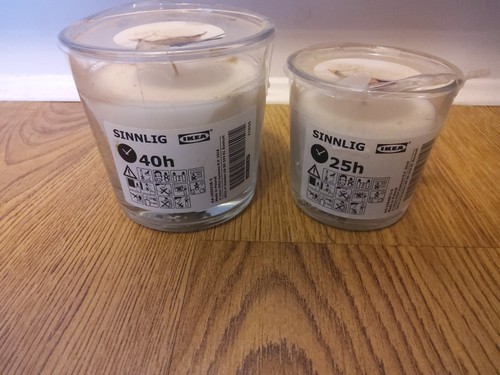 Ikea kokos duftkerze glas - ikea,