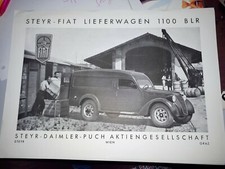 ORIGINAL STEYR FIAT 1100BLR