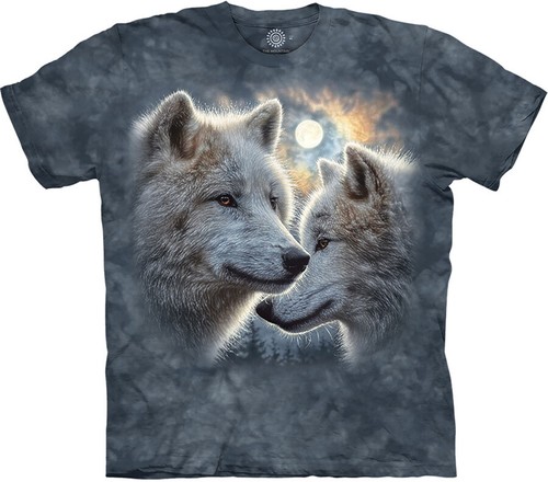 The mountain shirt moonlit - mountain, t-shirt