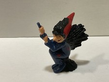 Die kleine Hexe Figur Fischer Hexe Walpurgisnacht ca. 4,5 cm Vintage 80er Jahre