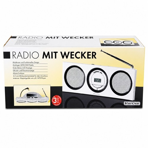 Silvercrest radio mit wecker - mit,