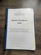 Neuson 1500,1700, 1900,2000,2100,2200,2500,2600,3000,3200,5000 Service Handbuch