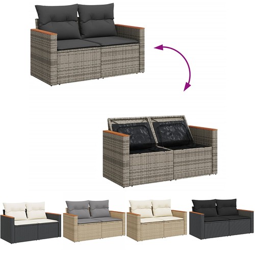 Gartensofa mit stauraum - gartensofa,
