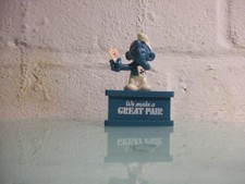 Kartenspieler amerikanisch Dreirecksockel Sockel Schlumpf Schlümpfe