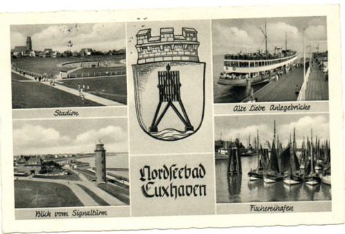 Ansichtskarte cuxhaven - cuxhaven, (437)