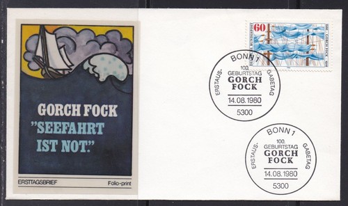 Deutschland 1980 gorch fock - 1980,,