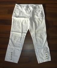 ★ 7/8 Sommer Jeans ★ ESPRIT ★ CA94107 - 21/04 ★ 40 ★ weiß ★ sehr gut