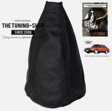 Schaltsack Fur Saab 900 Classic 1978-1993 Leder Schwarz - originale Vinyl