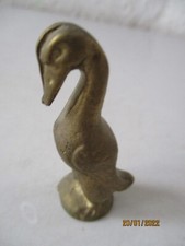 Setzkasten-Figur Gans Metall