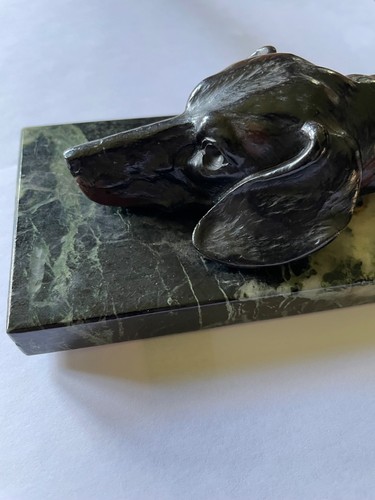 Dackelskulptur antik
