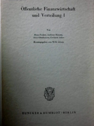 öffentliche finanzwirtschaft - Öffentliche,