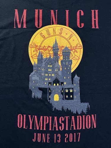 Guns roses tour shirt - n,