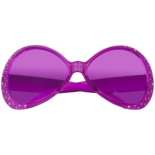 Violette brille mit srass - brille,