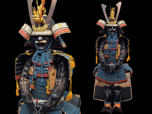 Japanische samurai rüstung - samurai,