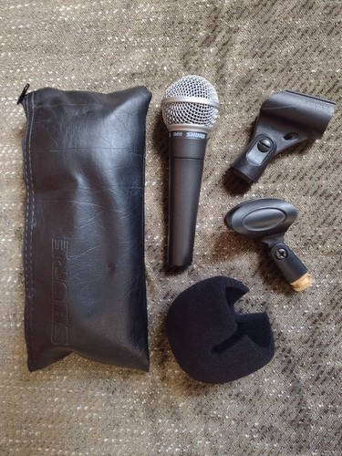 Shure sm58 mikrofon mit - mikrofon, tasche