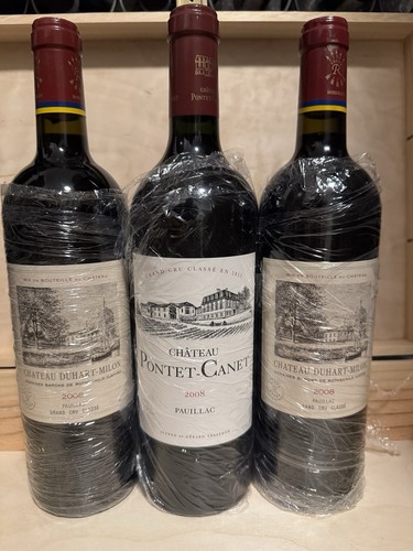 Pontet canet 2008 - canet, duhart