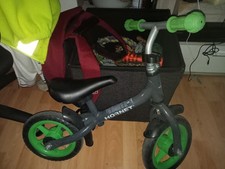 Hudora Laufrad Eco 12 Zoll Kinderfahrrad - Schwarz (10372)