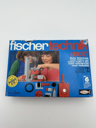 Fischertechnik vintage mot 1 - fischertechnik,