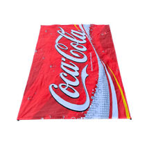 Coca Cola Fahne Banner 200x140 cm Flagge Werbebanner Bar Deko Werbung Reklame