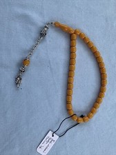 Eski Miskevi Baga Torna Isi Osmanli Tesbih Habbeler 11mm X 10mm