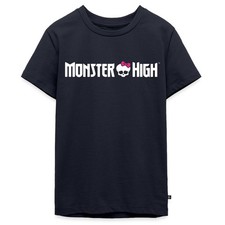 Monster High™ Offizielles Logo Mit Totenkopf Teenager Premium Bio T-Shirt