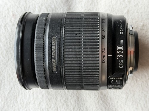 Canon 200 mm f - ef-s, f/