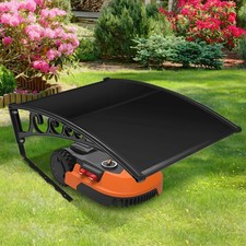 Rasenmäher Garage Mähroboter Vordach Schützt Robotermäher mit Dach Sonnenschutz