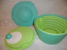 Tupperware Salatschleuder Salatkarusell  4.5 L  grün TOP