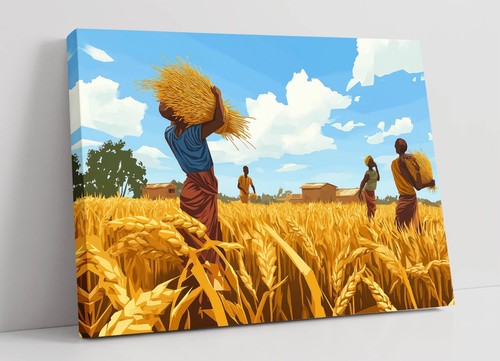 Afrikanische bauern bei - bei, der