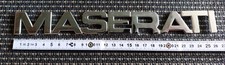 Maserati Schriftzug Kofferraum Trunk Emblem
