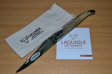 Laguiole en Aubrac Taschenmesser 12 cm Frankreich Messer Griffschalen aus Horn