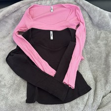 Damen top shirt langarm takko - top,