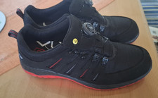 ELTEN Sicherheitshalbschuh MADDOX BOA® black-red Low ESD S3S, Gr. 45